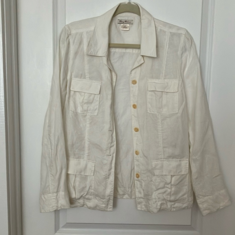 Tommy Bahama Linen Safari Shirt/Jacket
